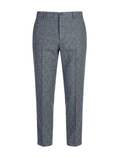 Pantaloni Gamba Diritta chicca lana e cashmere BERWICH | ZG1202XMIDGRE