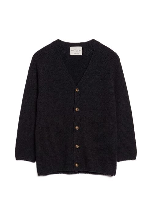Cardigan camel cash Ma'ry'ya | YTK024D6BLACK