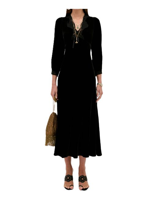 Larah dress black Rixo | 010.01047.426.06001BLACK