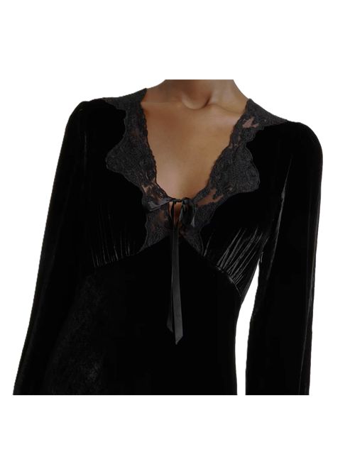 Larah dress black Rixo | 010.01047.426.06001BLACK
