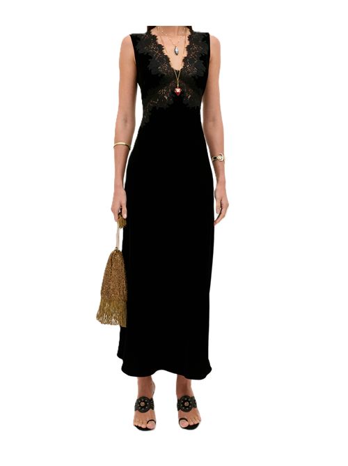 Lysandra dress black Rixo | 010.06100.426.06001BLACK