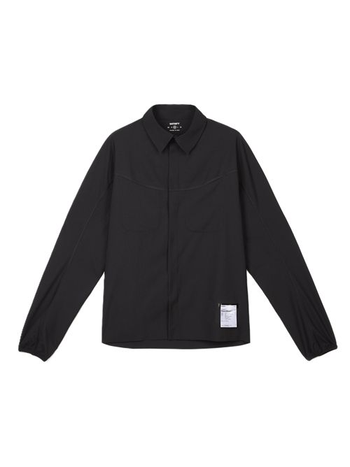 Ambientwarp river shirt SATISFY | 11143-00000BLACK