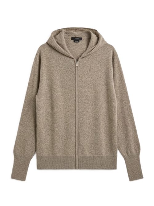 Maglione con cappuccio in cashmere TAION | 106CMWZNDCIG.BEIGE
